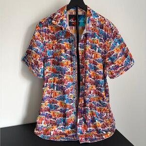 Robert Graham Multicolor Casual Button Down Shirt